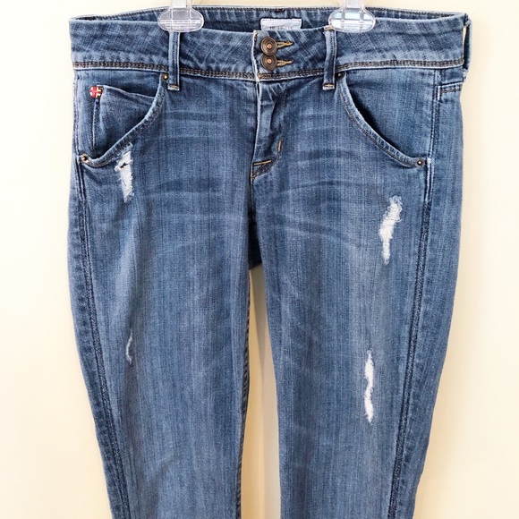 HUDSON Collin Flap Skinny Jean size 0 - Picture 3 of 8